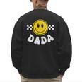 Dada One Happy Dude Birthday Theme 1st Family Matching Mom Men's Sweatshirt Back Print Dada One Happy Dude Birthday Theme 1st Family Matching Mom Men's Sweatshirt Back Print