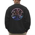 Dada Space Astronaut Rocket Birthday Party Men's Sweatshirt Back Print