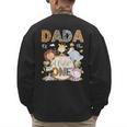 Dada Of The Wild One 1St Birthday Safari Jungle Animals Men's Sweatshirt Back Print