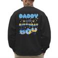 Daddy Of The Bday Boy Blue Dog Theme Party Family Matching Men's Sweatshirt Back Print Daddy Of The Bday Boy Blue Dog Theme Party Family Matching Men's Sweatshirt Back Print