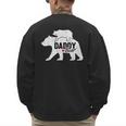 Daddy Bear Fathers Day Cute Baby Cub Papa Dad-a Pops Small Men's Sweatshirt Back Print Daddy Bear Fathers Day Cute Baby Cub Papa Dad-a Pops Small Men's Sweatshirt Back Print