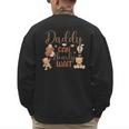 Daddy Can Bearly Wait Bear Gender Neutral Boy Baby Shower Men's Sweatshirt Back Print Daddy Can Bearly Wait Bear Gender Neutral Boy Baby Shower Men's Sweatshirt Back Print