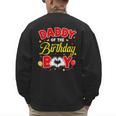 Daddy Of The Birthday Boy Matching Dad Son Family Birthday Men's Sweatshirt Back Print