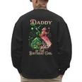 Daddy Of The Birthday Girl Pink And Green Family Matching Men's Sweatshirt Back Print