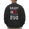 Daddy Bug Ladybug Lover Cute Dad Small Men's Sweatshirt Back Print