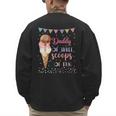 Daddy Dad Ice Cream Third Birthday Three Scoops Of Fun Men's Sweatshirt Back Print
