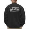 Daddy Family Birthday Matching Bad Two The Bone Bday Men's Sweatshirt Back Print