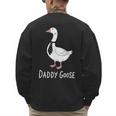 Daddy Goose Fun Father's Day Tee For Dad Men's Sweatshirt Back Print Daddy Goose Fun Father's Day Tee For Dad Men's Sweatshirt Back Print