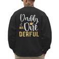 Daddy Of Mr Onederful 1st Birthday First One-Derful Matching Men's Sweatshirt Back Print