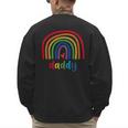 Daddy Rainbow For Women Men Family Matching Birthday Men's Sweatshirt Back Print Daddy Rainbow For Women Men Family Matching Birthday Men's Sweatshirt Back Print
