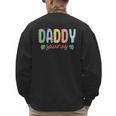 Daddy Saurus Dad Dinosaur Three Rex Birthday Boy Girl Family Men's Sweatshirt Back Print Daddy Saurus Dad Dinosaur Three Rex Birthday Boy Girl Family Men's Sweatshirt Back Print