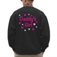 Daddy's Girl Shirt With Pink Lettering Men's Sweatshirt Back Print