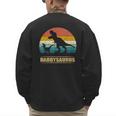 Daddysaurus DadRex Dinosaur Men Men's Sweatshirt Back Print
