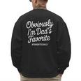 Dads Favorite Son Daughter I'm Dad's Favorite Men's Sweatshirt Back Print Dads Favorite Son Daughter I'm Dad's Favorite Men's Sweatshirt Back Print