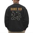 Dance Dad Shirt Proud Dancer Dancing Father Men Tee Men's Sweatshirt Back Print