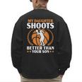 Daughter Basketball Sport Basketball Dad Mom Basketball Fan Men's Sweatshirt Back Print