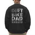 Dirt Bike DAD Bike Motocross Enduro US Flag Shirt T-Shirt Men's Sweatshirt Back Print