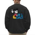 Disney Mickey Mouse Father's Day 1 Dad Men's Sweatshirt Back Print