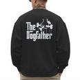 The Dogfather Dog Dad Dog Lover Men's Sweatshirt Back Print