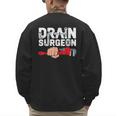 Drain Surgeon Plumber Job Professional Dad Men Men's Sweatshirt Back Print Drain Surgeon Plumber Job Professional Dad Men Men's Sweatshirt Back Print