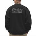 Eagle Scout Dad Men's Sweatshirt Back Print Eagle Scout Dad Men's Sweatshirt Back Print
