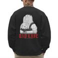 Family Guy Peter Stewie Dad Life Distressed Big Chest Logo Men's Sweatshirt Back Print