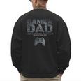 Father Dad Daddy Husband Tshirt Gamer Dad Men's Sweatshirt Back Print