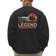 Father's Day The Man The Myth The Bowling Legend Bowler Dad Men's Sweatshirt Back Print Father's Day The Man The Myth The Bowling Legend Bowler Dad Men's Sweatshirt Back Print
