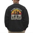 My Favorite Chess Player Calls Me Dad Chess Dad Chess Player Men's Sweatshirt Back Print