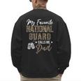 My Favorite National Guard Calls Me Dad Military Family Men's Sweatshirt Back Print My Favorite National Guard Calls Me Dad Military Family Men's Sweatshirt Back Print