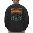 My Favorite Organizer Calls Me Dad Organizer Dad Men's Sweatshirt Back Print