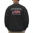 My Favorite People Call Me Pipi USA Flag Dad Father's Day For Men Men's Sweatshirt Back Print