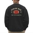 Football Senior Dad 2026 The 4th Quarter Men's Sweatshirt Back Print