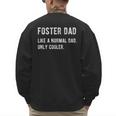 Foster Dad Definition Foster Parent Men's Sweatshirt Back Print