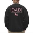 Girl Dad Est 2026 To Be First Time Girl Dad New Daddy Men's Sweatshirt Back Print