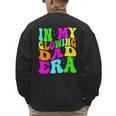 In My Glowing Dad Era Groovy Colorful Bright Men's Sweatshirt Back Print