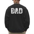 Golfing Dad Golf Lover Golfing Putter Golfer Men's Sweatshirt Back Print