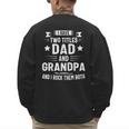 Grandpa Shirt For Men Fathers Day Dad And Grandpa Men's Sweatshirt Back Print Grandpa Shirt For Men Fathers Day Dad And Grandpa Men's Sweatshirt Back Print