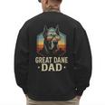 Great Dane Dad Vintage Men's Sweatshirt Back Print Great Dane Dad Vintage Men's Sweatshirt Back Print