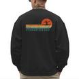 Gymnastics Dad Gymnastics Daughter Gymnast Dad Men's Sweatshirt Back Print