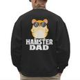 Hamster Dad Father's Day Animal Whisperer Rodent Lover Men's Sweatshirt Back Print