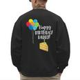 Happy Birthday Daddy Cute Toddler Dad's Birthday Party Men's Sweatshirt Back Print