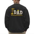 Happy Father's Day Construction For Son DAD Father's Day Men's Sweatshirt Back Print