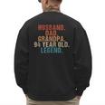 Husband Dad Grandpa 94 Year Old Legend 94th Bday Men Men's Sweatshirt Back Print