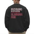 Husband Father Alabama Fan Fathers Day Alabama Dad Men's Sweatshirt Back Print Husband Father Alabama Fan Fathers Day Alabama Dad Men's Sweatshirt Back Print