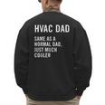 HVAC Dad Definition HVAC Technician Men's Sweatshirt Back Print