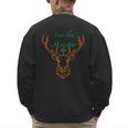 IAM The Meister Jaegermeister Dad Mom Deer Men's Sweatshirt Back Print