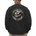 I'm Aging Like a Fine Cigar Retro Dad Father's Day Men's Sweatshirt Back Print