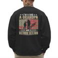 I'm A Dad a Grandpa And a Vietnam Veteran Men's Sweatshirt Back Print