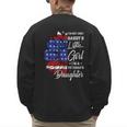 I'm Not Just a Daddy's Little Girl I'm a Veteran's Daughter Small Men's Sweatshirt Back Print